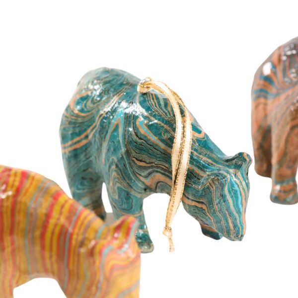 Blue Striped Marbled Bear