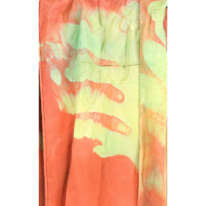 Orange Silk Scarf - Image 2