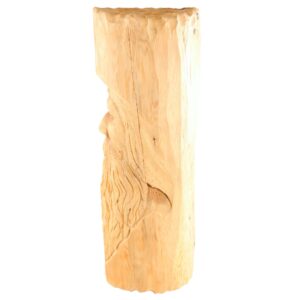 Old Man in the Log Carving - Image 3