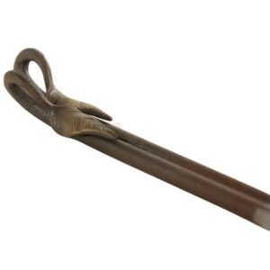 Knitting Needles Pair with Leaf Detail - Image 3