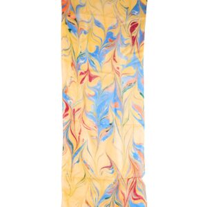 Marbled Silk Scarf