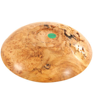 Maple Burl Lowsided Turned Bowl - Image 4