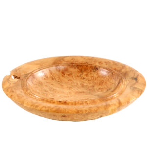 Maple Burl Lowsided Turned Bowl - Image 2