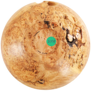 Maple Burl Lowsided Turned Bowl - Image 6