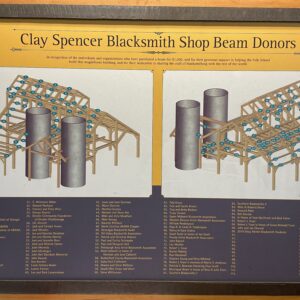 Clay Spencer Blacksmith Shop - Buy A Beam - Image 2