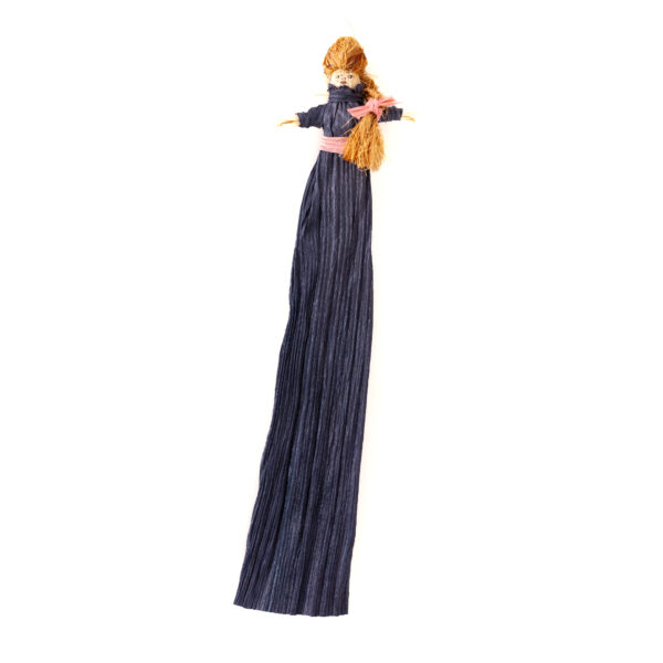 Purple Corn Husk Doll Bookmark