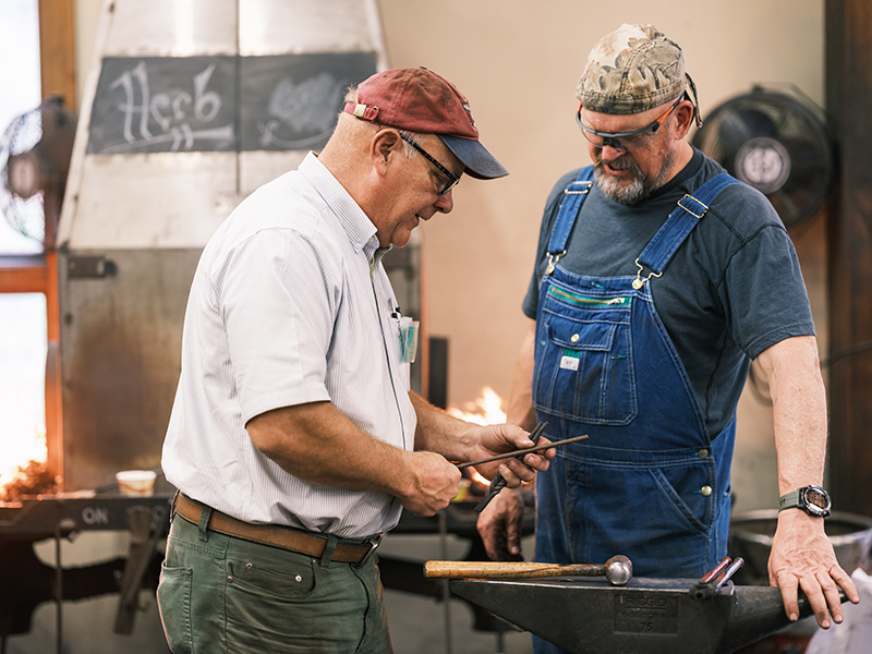 2023-10-15-Forge-Welding-For-Artist-Blacksmith-Tal-Harris-36