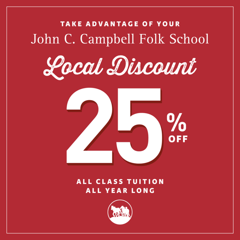 JCCFS | Save with Folk School Tuition Discounts for Locals & Military