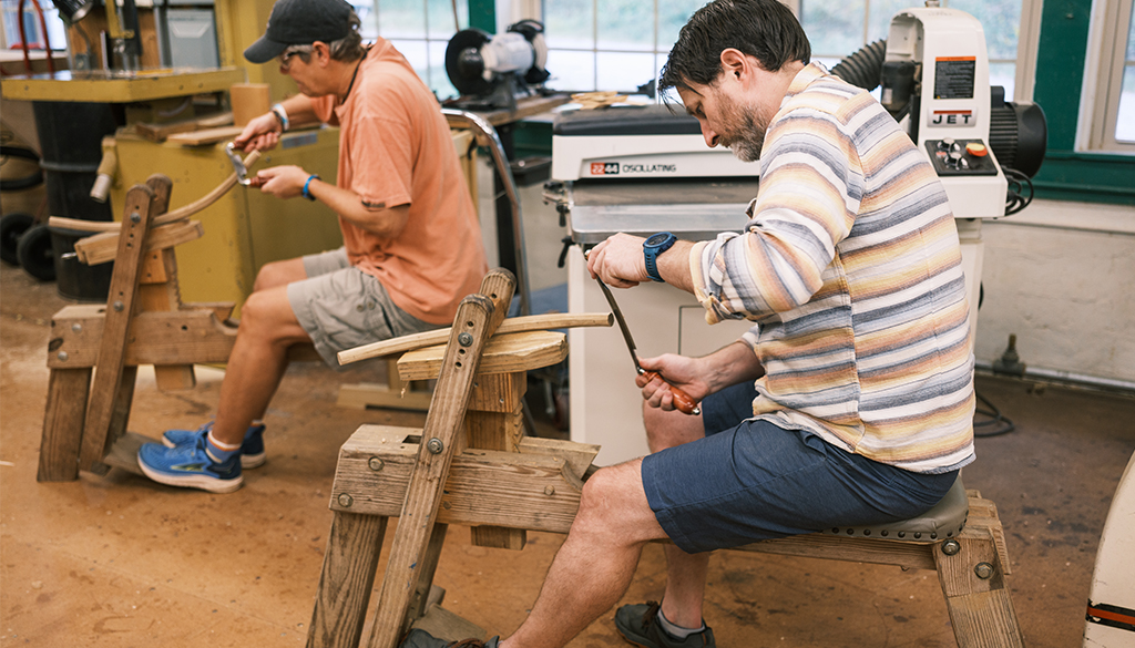 Essential Woodshop Tools: The Shave Horse with Tyler Rogers