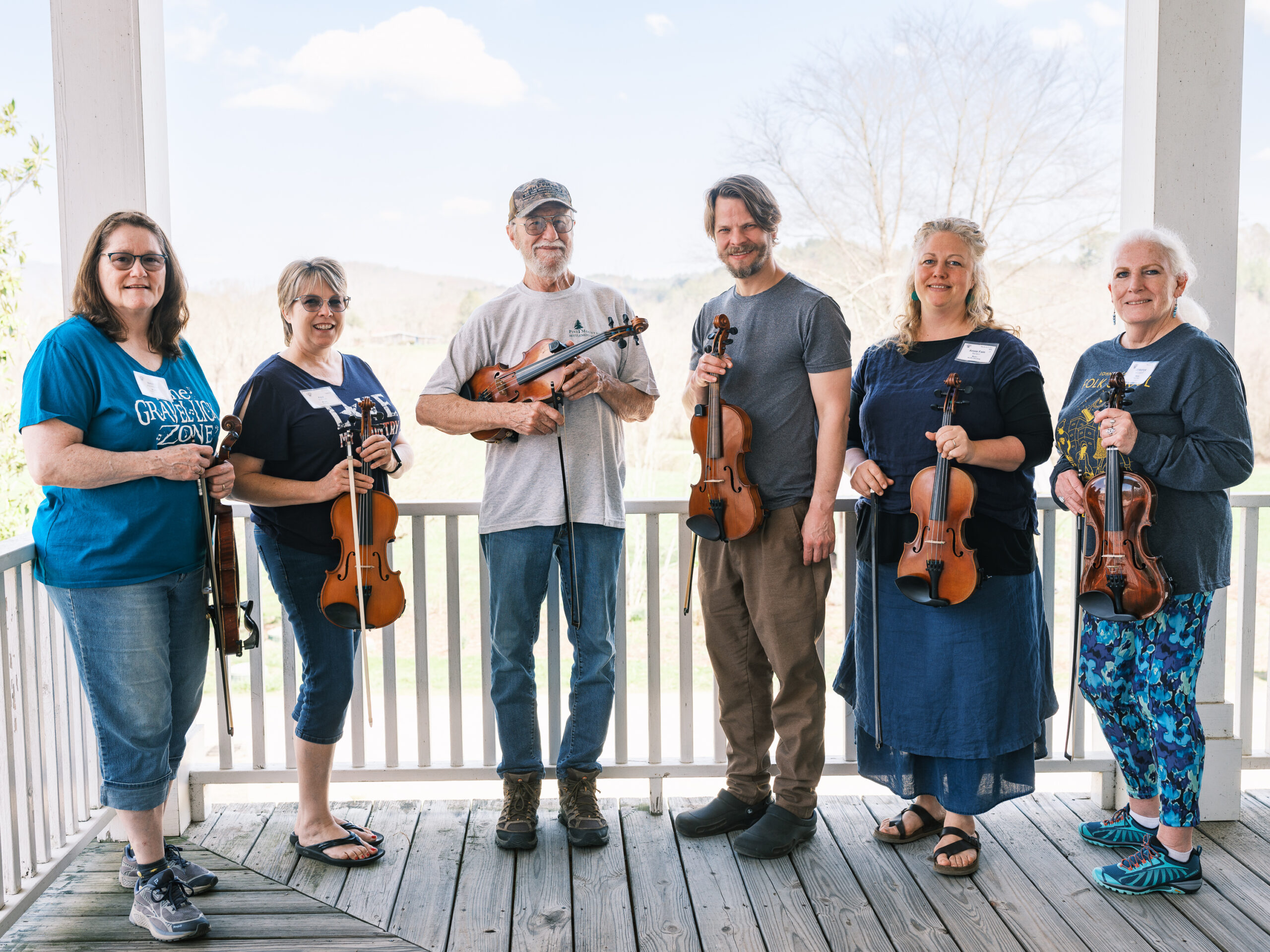 Annie Fain in Kentucky Fiddle Tunes Class