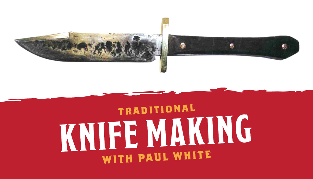 Traditional knife making graphic