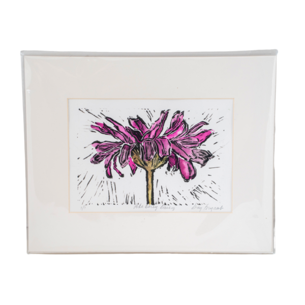 Poke Berry Daisy Print