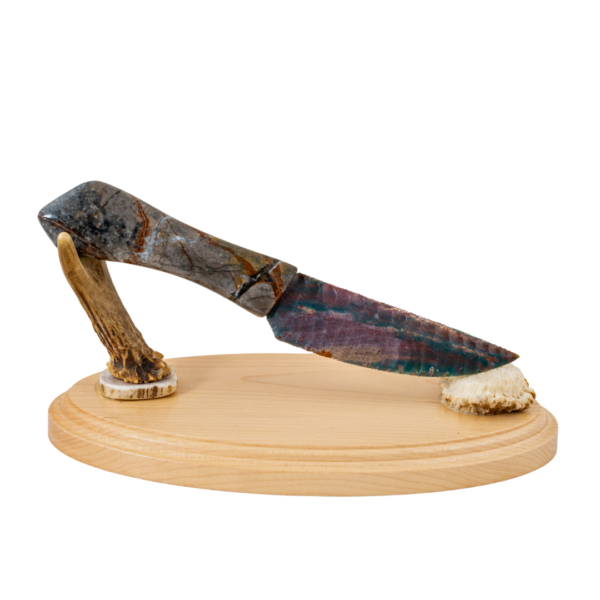 Marble Knife with Stand