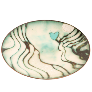 Enameled Dish