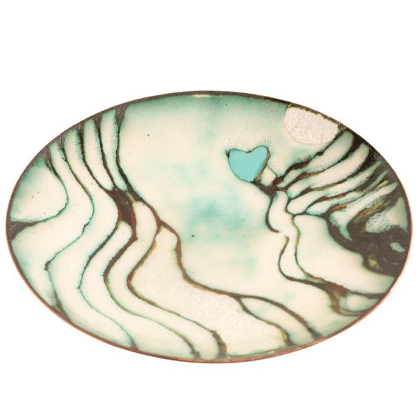 Enameled Dish