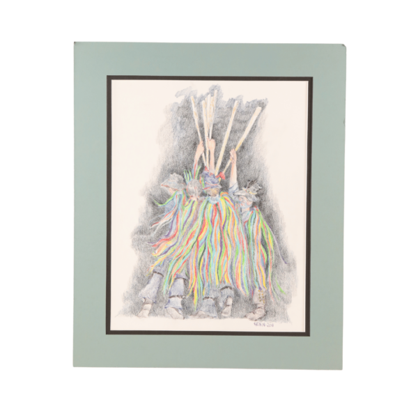 The Morris Dancers Drawing