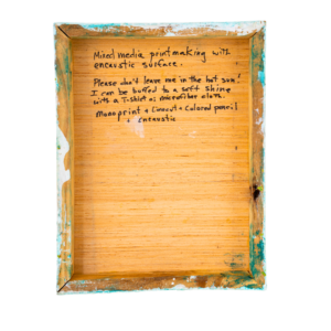 "Tucked In", Mixed Media Print - Image 2