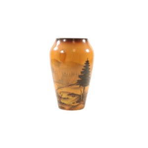 Scenic Wood Vase - Image 4