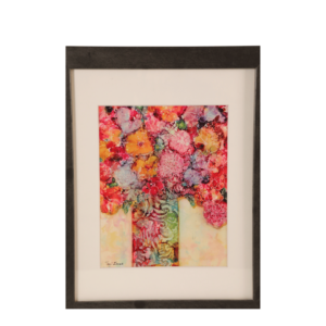 Flower Study Alcohol Ink Painting - Image 2