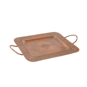 Rectangular Tray with Handles and Quatrefoils - Image 3