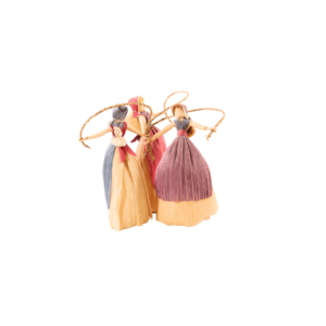 Corn Husk Garland Dancer Dolls - Image 3