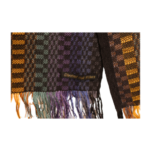 Handwoven Silk Scarf - Image 3