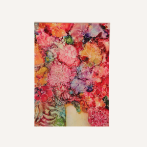 Flower Study Alcohol Ink Painting - Image 3
