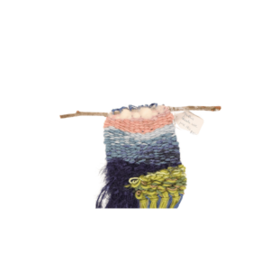 Mountain Cascade with Pink Sky Tapestry - Image 3