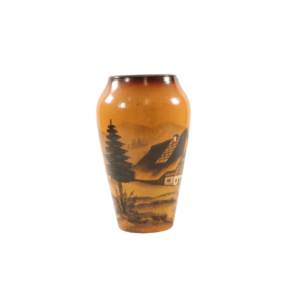 Scenic Wood Vase - Image 3