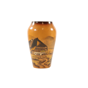 Scenic Wood Vase - Image 5