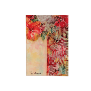Flower Study Alcohol Ink Painting - Image 4