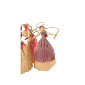 Corn Husk Garland Dancer Dolls - Image 6