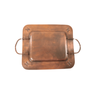 Rectangular Tray with Handles and Quatrefoils - Image 7