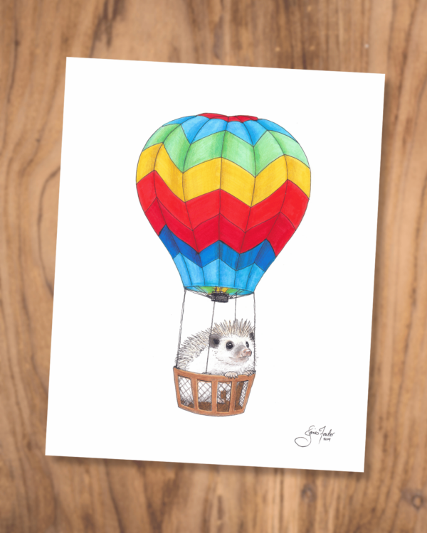 Hot Air Hedgehog