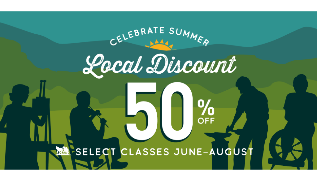 Summer Local Discount: 50% Off on Select Classes