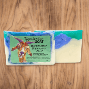 Appalachian Goat -Rosemary Mint Goat's Milk Soap
