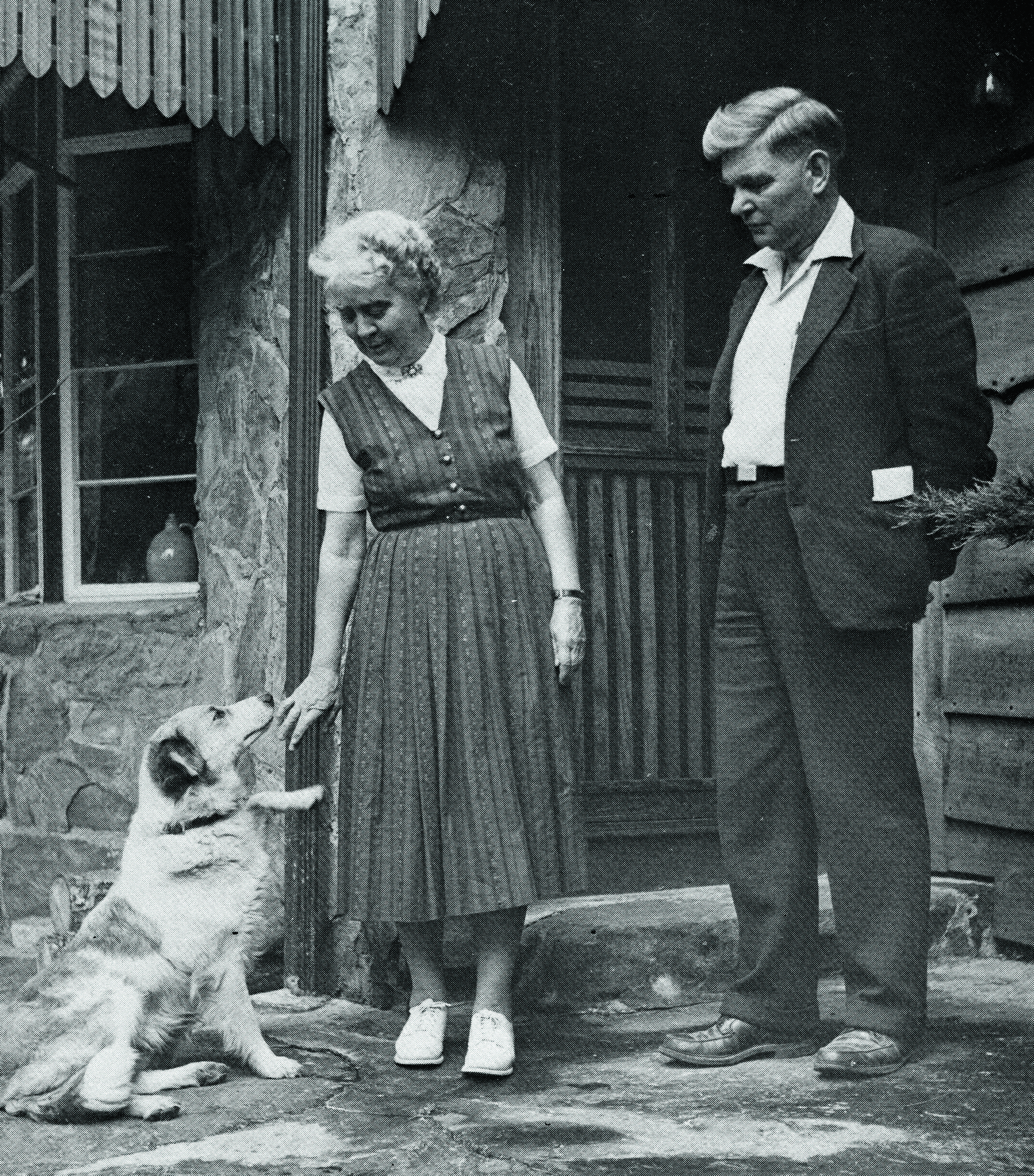Marguerite and Georg at Bidstrup Acres
