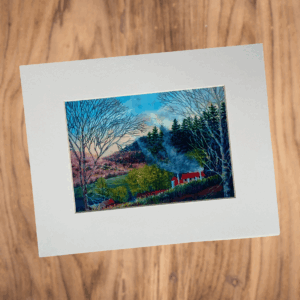 Suzy Deslauriers Print - Blacksmith Hollow (5 x 7 print / 8 x 10 mat)