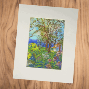 Suzy Deslauriers Print - Farm House (5 x 7 print / 8 x 10 mat)