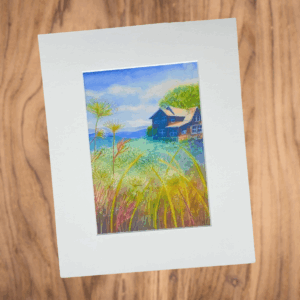 Suzy Deslauriers Print - Queen Anne's Lace (5 x 7 print / 8 x 10 mat)
