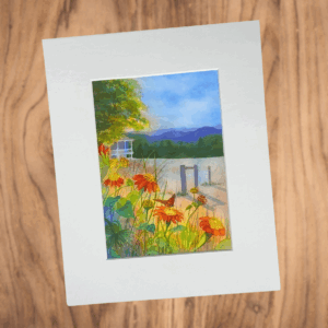 Suzy Deslauriers Print - The Traveler (5 x 7 print / 8 x 10 mat)