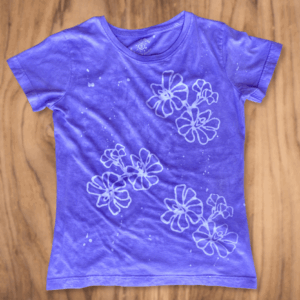 Women's Short-Sleeved Batik Shirt - Image 2