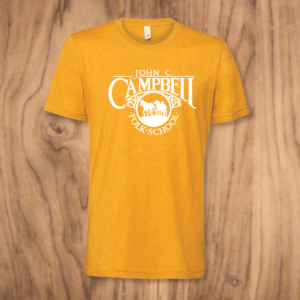 Unisex Logo Tee, Heather Cotton Blend - Two Colors - Image 3