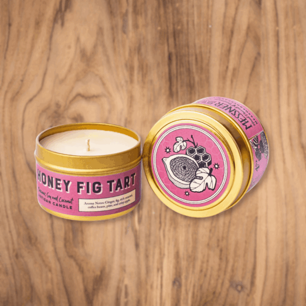 Messner Bee Farm - Honey Fig Tart Candle, 4 oz.