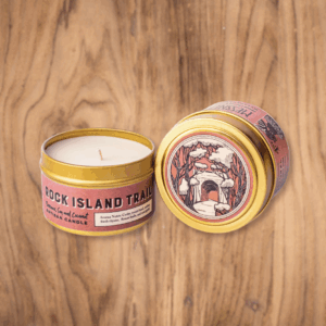 Messner Bee Farm - Rock Island Trail Candle,  4 oz