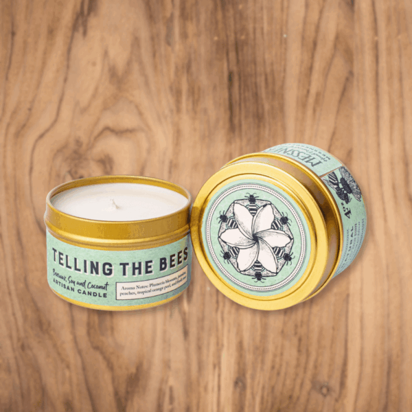 Messner Bee Farm - Telling the Bees Candle, 4 oz