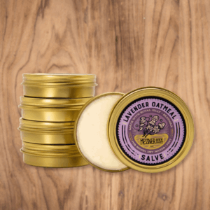 Messner Bee Farm - Lavender Oatmeal Salve, 2 oz.