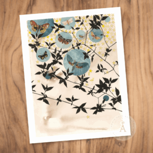 Come Quickly We're Tasting Stars by Anne Fain Barralon - Blank Card