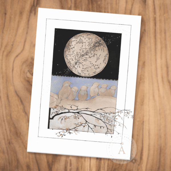 Constellations by Anne Fain Barralon - Blank Card