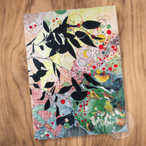 Good Times by Anne Fain Barralon - Blank Card